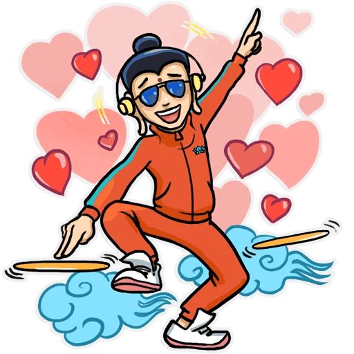 Modern Buddha sticker 3