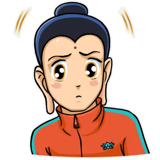 Modern Buddha sticker 23