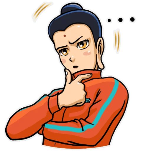 Modern Buddha sticker 27