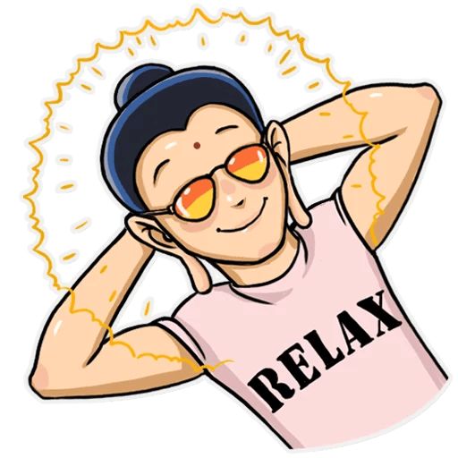 Modern Buddha sticker 28