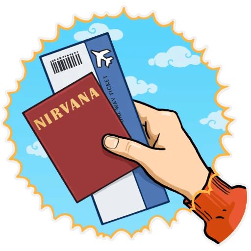 Modern Buddha sticker 35