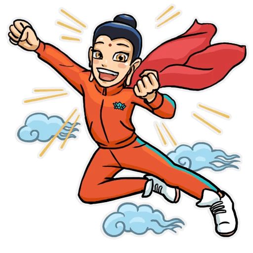 Modern Buddha sticker 10