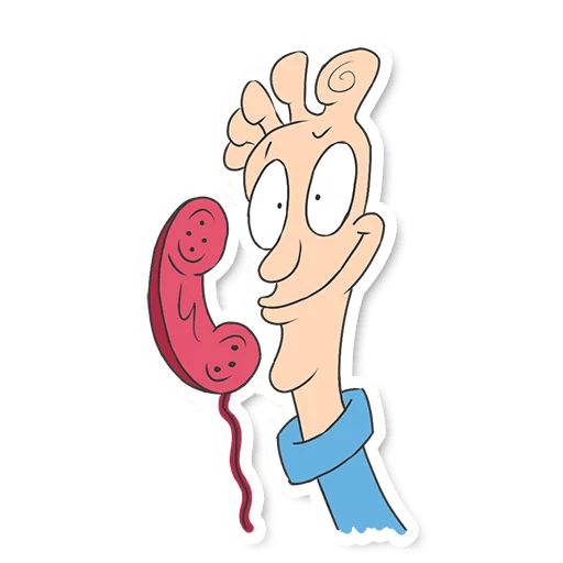 Rocko's modern life sticker 11