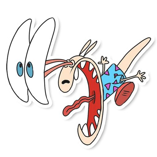 Rocko's modern life sticker 12