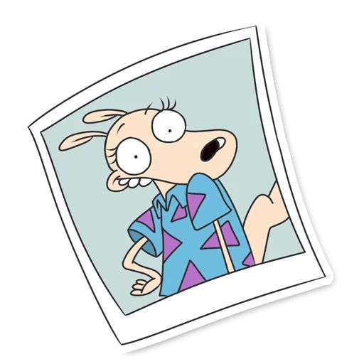 Rocko's modern life sticker 15