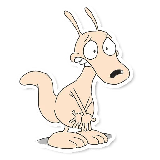 Rocko's modern life sticker 16