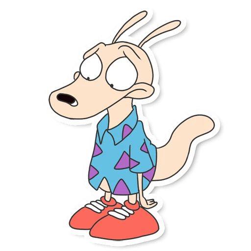 Rocko's modern life sticker 20