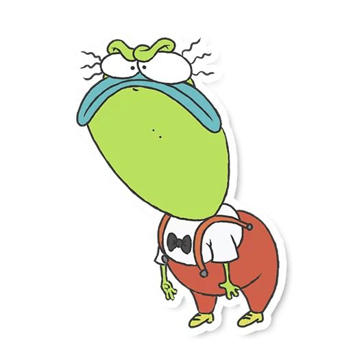 Rocko's modern life sticker 3