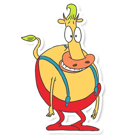 Rocko's modern life sticker 21