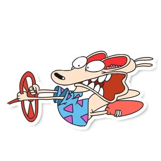 Rocko's modern life sticker 22