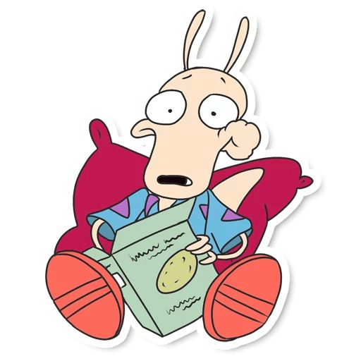 Rocko's modern life sticker 23