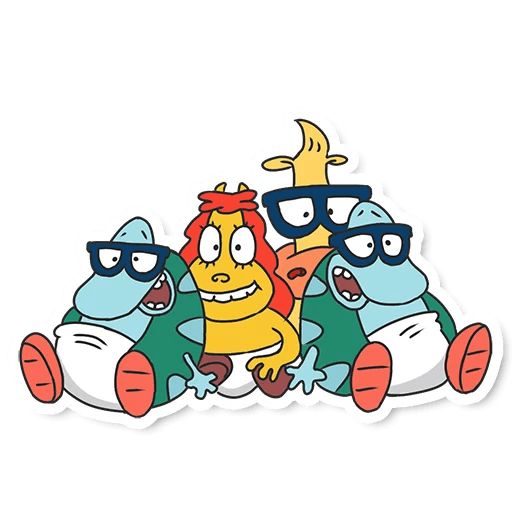 Rocko's modern life sticker 24