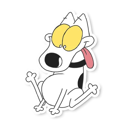 Rocko's modern life sticker 4