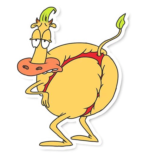 Rocko's modern life sticker 6