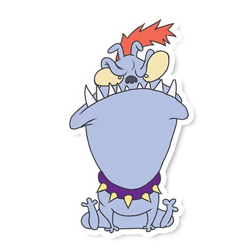 Rocko's modern life sticker 8