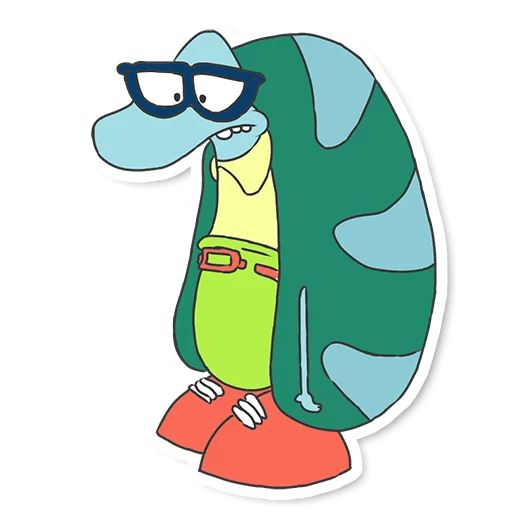 Rocko's modern life sticker 9