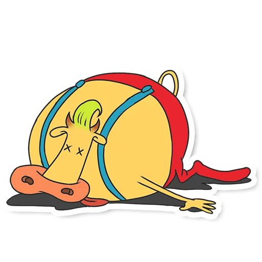 Rocko's modern life sticker 10