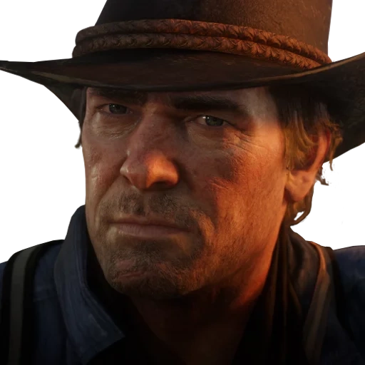 Arthur Morgan RDR2 sticker 3