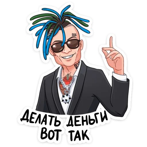 Million Dollar Stickers sticker 5