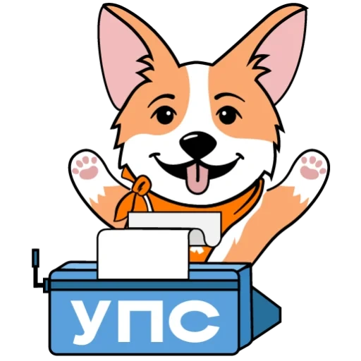 Корги sticker 33