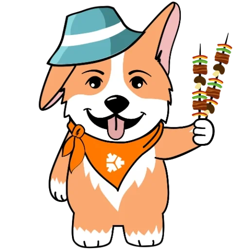 Корги sticker 35