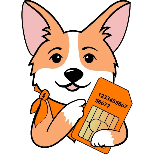 Корги sticker 6