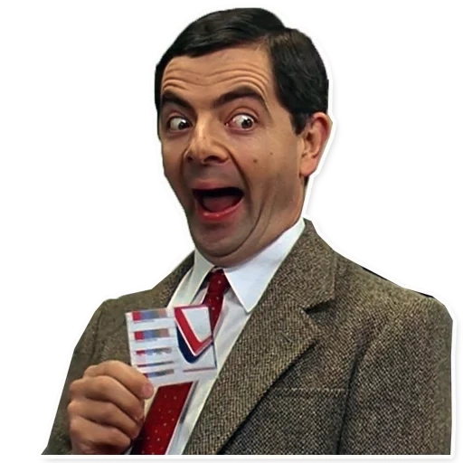 Mr. Bean sticker 3