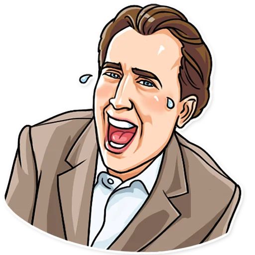 Nicolas Cage Telegram sticker pack