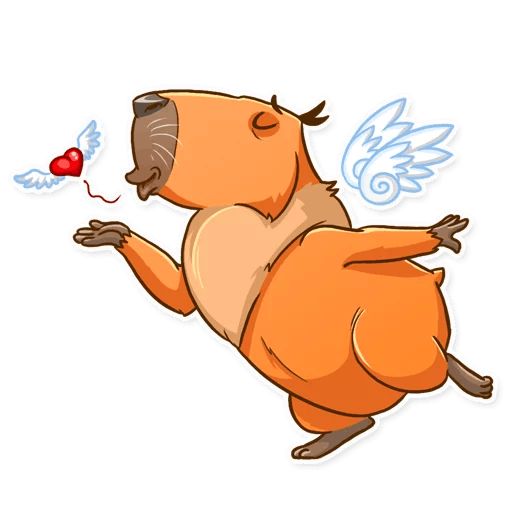 Mr. Capybara sticker 2