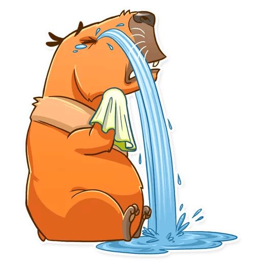 Mr. Capybara sticker 12