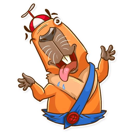 Mr. Capybara sticker 14