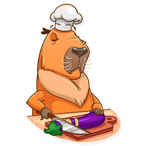 Mr. Capybara sticker 20