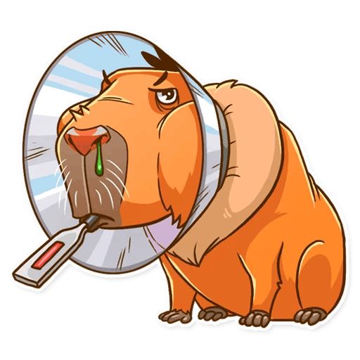 Mr. Capybara sticker 23