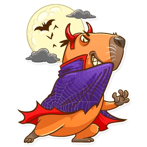 Mr. Capybara sticker 27