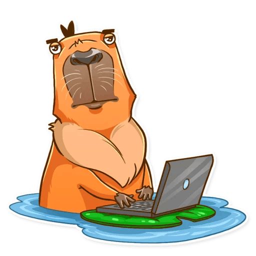 Mr. Capybara sticker 8