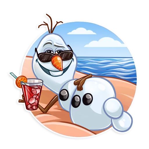 Olaf sticker 12