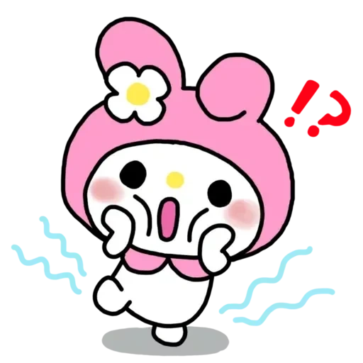 My Melody Telegram sticker pack