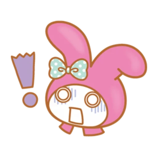 My Melody Telegram sticker pack