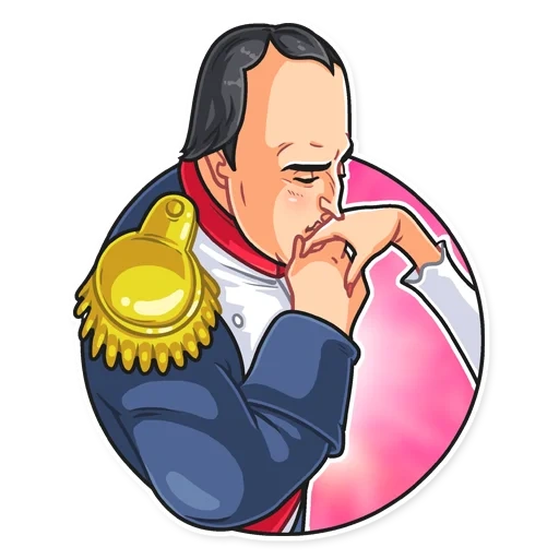 Napoléon et Joséphine sticker 2