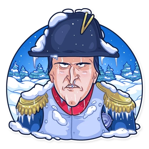 Napoléon et Joséphine sticker 14