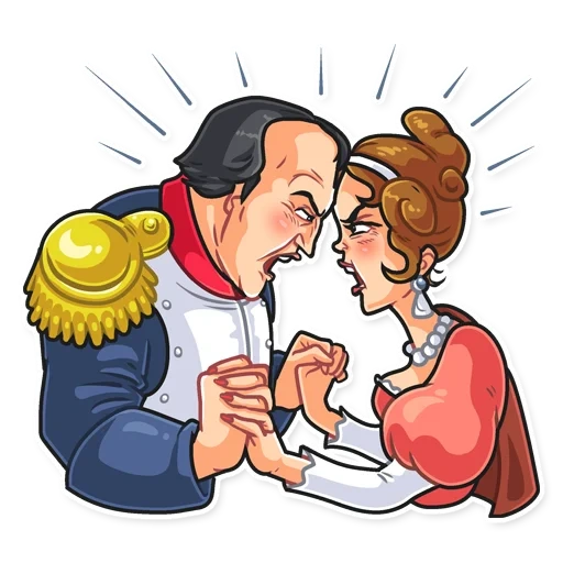 Napoléon et Joséphine sticker 16