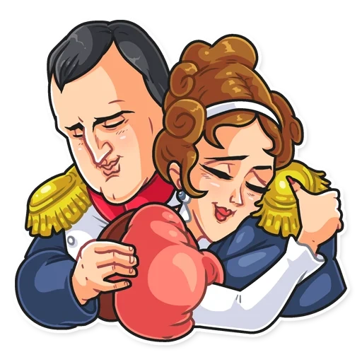Napoléon et Joséphine sticker 20