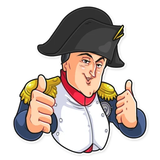 Napoléon et Joséphine sticker 3