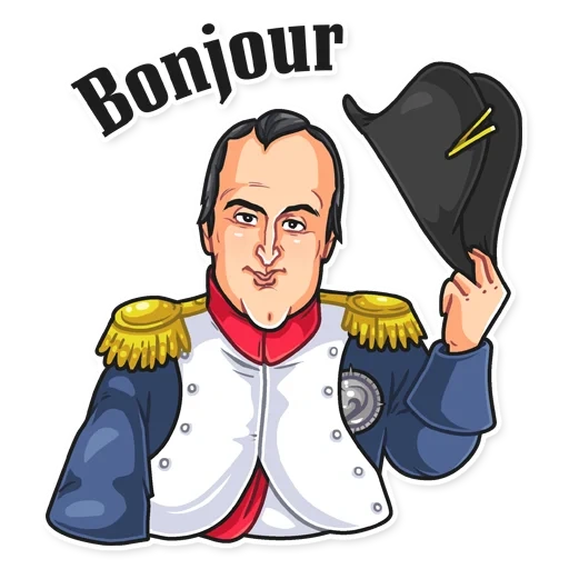 Napoléon et Joséphine sticker 5
