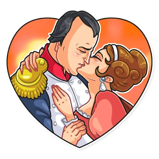 Napoléon et Joséphine sticker 7