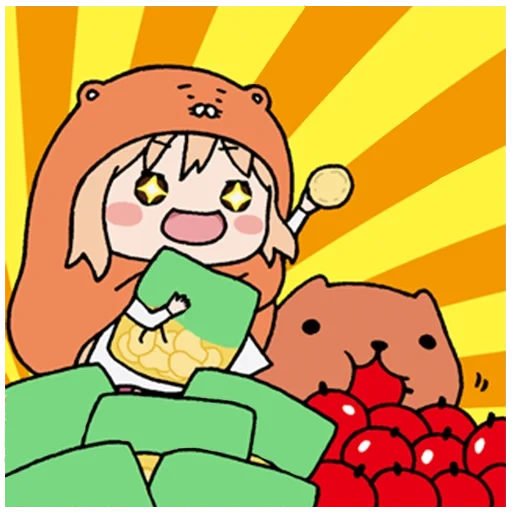 UMARU-chan sticker 9