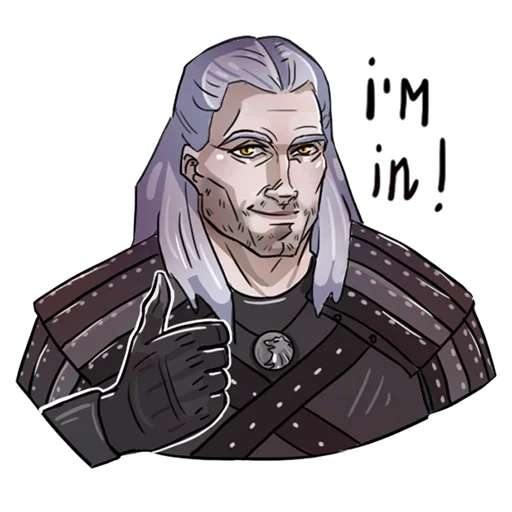 Witcher Telegram sticker pack