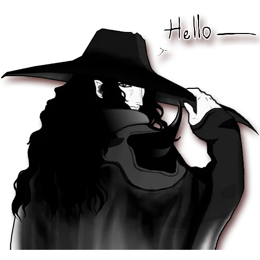 special pack " vampire hunter D. " Telegram sticker pack