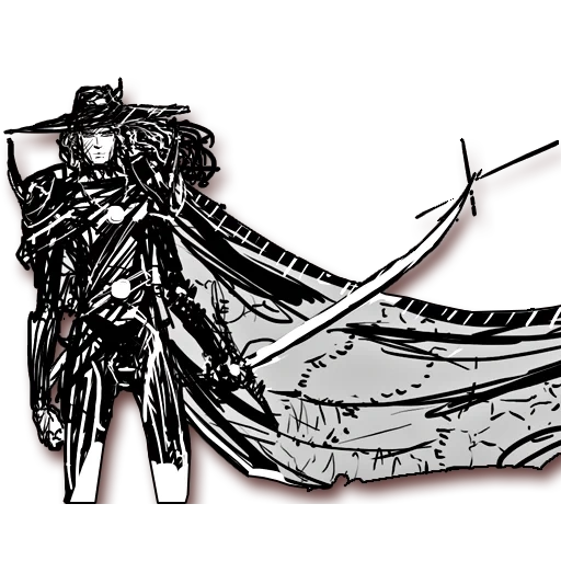 special pack " vampire hunter D. " sticker 3