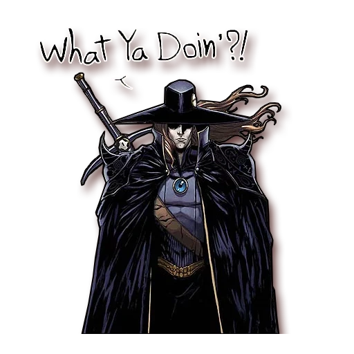 special pack " vampire hunter D. " sticker 23